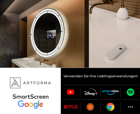 Runder Badspiegel mit LED Beleuchtung L122 #7