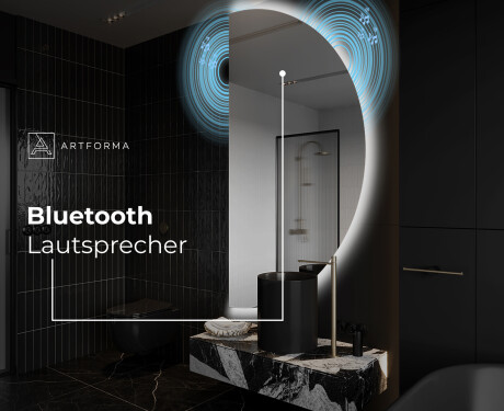 Unregelmäßige Spiegel angeschnitten mit LED A221 #5