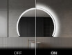 Runder Badspiegel angeschnitten mit LED beleuchting W222 #3