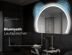 Runder Badspiegel angeschnitten mit LED beleuchting W222 #6