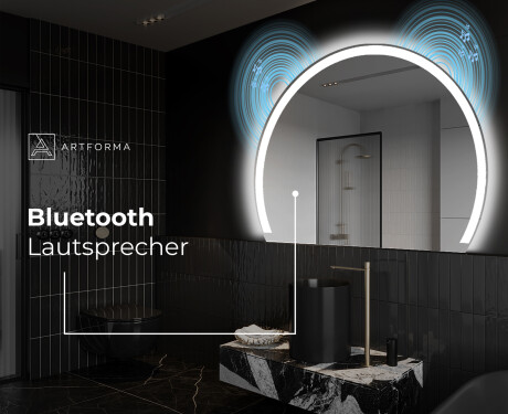 Runder Badspiegel angeschnitten mit LED beleuchting W222 #6
