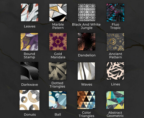 Runder dekorativer Spiegel mit LED-Beleuchtung für das Badezimmer - Triangless #9