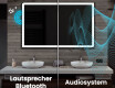 Abgerundeter Badspiegel mit LED Beleuchtung L146 #6