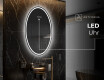 Vertikaler Badspiegel mit LED Beleuchtung L228 #7
