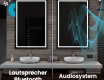 Großer Wandspiegel mit LED Beleuchtung L15 #7