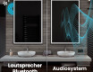Großer Spiegel mit LED Beleuchtung L57 #7