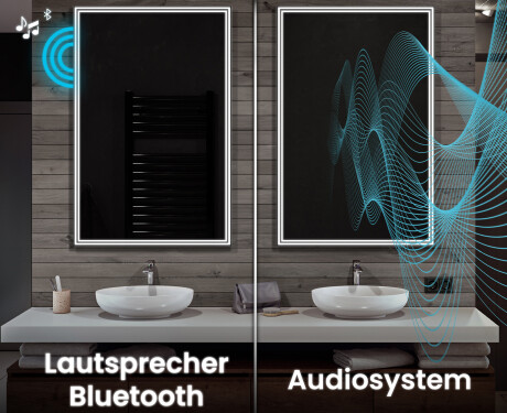 Großer Spiegel mit LED Beleuchtung L57 #7