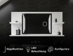 LED Spiegel mit Ablageflächen - L27 #7