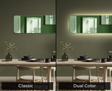 Abgerundet dekorativer spiegel Flur modern L171 #9