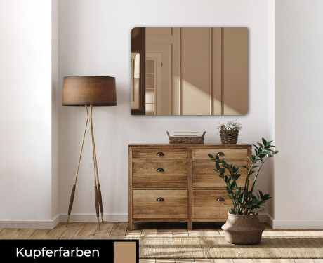 Abgerundet dekorativer spiegel Flur modern L173 #2