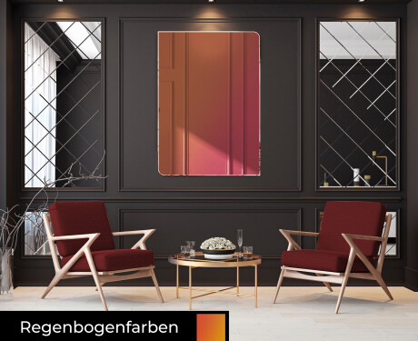 Abgerundet großer Wandspiegel L174 #7