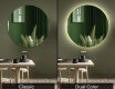 Runde dekorativer spiegel Flur modern L175 #9