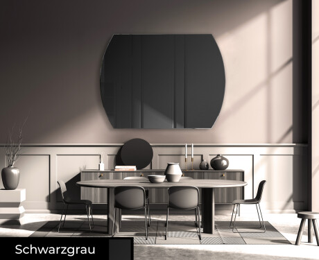 Abgerundet dekorativer spiegel Flur modern L177 #5