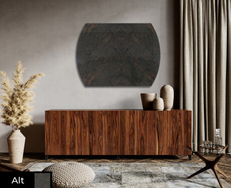 Abgerundet dekorativer spiegel Flur modern L177 #6