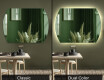 Abgerundet dekorativer spiegel Flur modern L177 #9