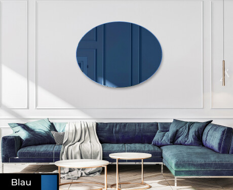 Oval dekorativer spiegel Flur modern L178 #3