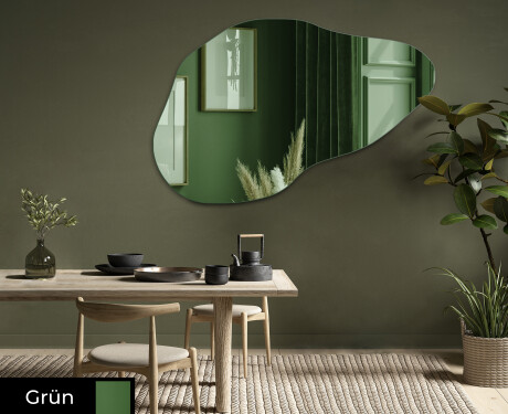 Unregelmäßige dekorativer spiegel Flur modern L180 #1