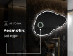 Unregelmäßiger asymmetrischer Spiegel mit LED Beleuchtung P223 #4