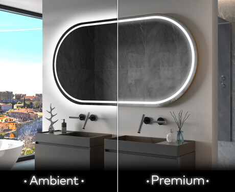 Badspiegel mit LED Beleuchtung L231
