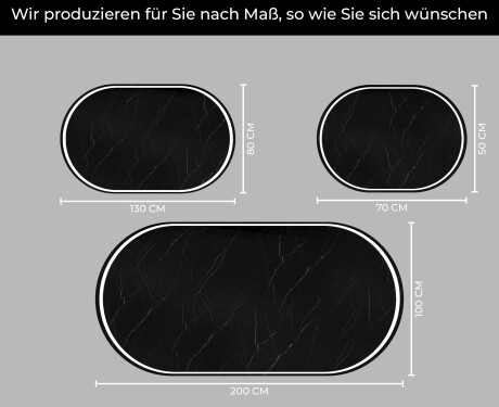 Badspiegel mit LED Beleuchtung L231 #5