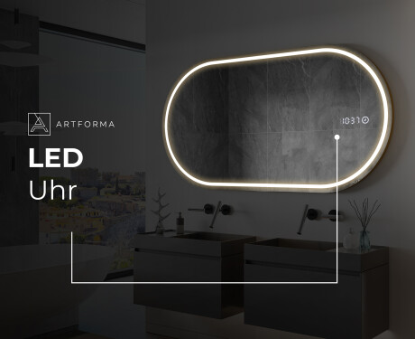 Badspiegel mit LED Beleuchtung L231 #9