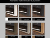 Spiegel mit Rahmen und LED Industrial Beleuchtung FrameLine L23 #2