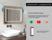 Spiegel mit Rahmen und LED Industrial Beleuchtung FrameLine L61 #11