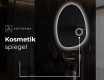 Unregelmäßiger asymmetrischer Spiegel mit LED Beleuchtung SF221 #5