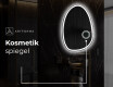 Unregelmäßiger asymmetrischer Spiegel mit LED Beleuchtung SF222 #5