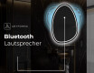 Unregelmäßiger asymmetrischer Spiegel mit LED Beleuchtung SF223 #7
