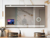 Smartes LED-Badezimmerspiegel mit Displine Rahmen - Apple L09