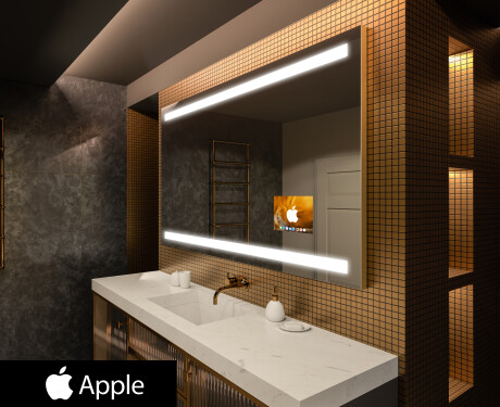 Smart Spiegel LED Badspiegel L09 Apple