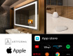 Smart Spiegel LED Badspiegel L15 Apple #2