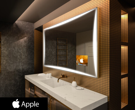 Badspiegel mit LED L77 SMART Apple #1