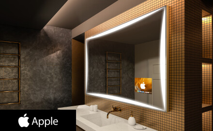 Badspiegel mit LED L77 SMART Apple