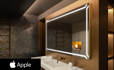 Badspiegel mit LED L129 SMART Apple