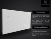 Badezimmerspiegel Smart Google mit Licht LED L01 #5