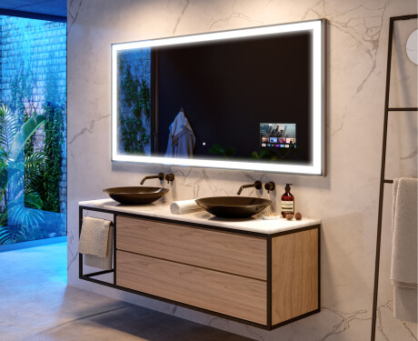 Badezimmerspiegel Smart Google mit Licht LED L01 - Artforma