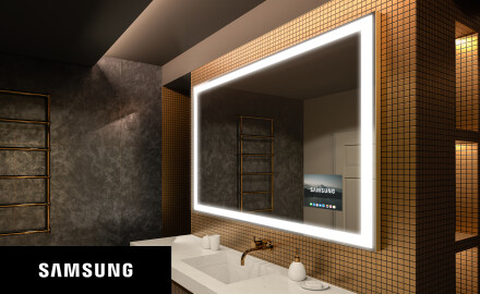 Smart Spiegel LED Badspiegel L01 Samsung