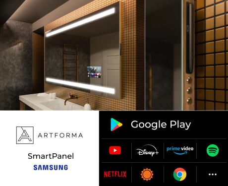 Smarter Spiegel mit LED Beleuchtung L09 Samsung #2