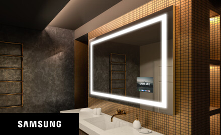 Smart Spiegel LED Badspiegel L15 Samsung