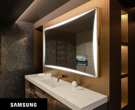Smart Spiegel LED Badspiegel L77 Samsung