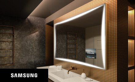 Smart Spiegel LED Badspiegel L77 Samsung