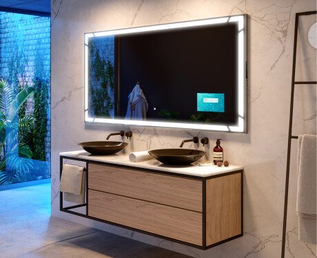 Smart Spiegel LED Badspiegel L126 Samsung #7