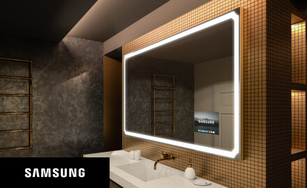 Smart Spiegel LED Badspiegel L138 Samsung