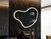 Unregelmäßiger Spiegel mit LED SMART N223 Google