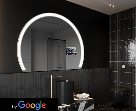 Runder Spiegel mit LED SMART W222 Google #1