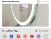 Runder Badspiegel mit LED SMART L76 Samsung #3