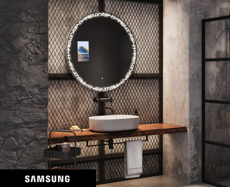 Runde Spiegel mit LED SMART L115 Samsung #1