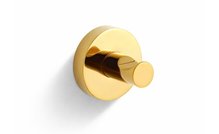 CLASSIC – Einzelhaken für Handtücher / goldglänzend